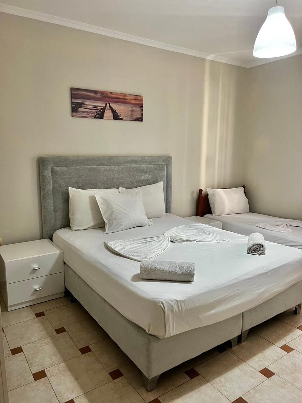 Beachfront Sea View Cozy Apartment 402 Apartment in Tirana County, Albania
