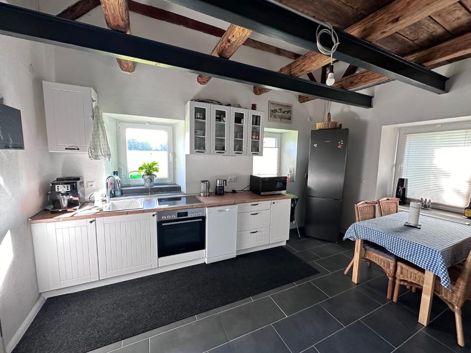 Kitchen or kitchenette, Dining area, oven, kitchen
