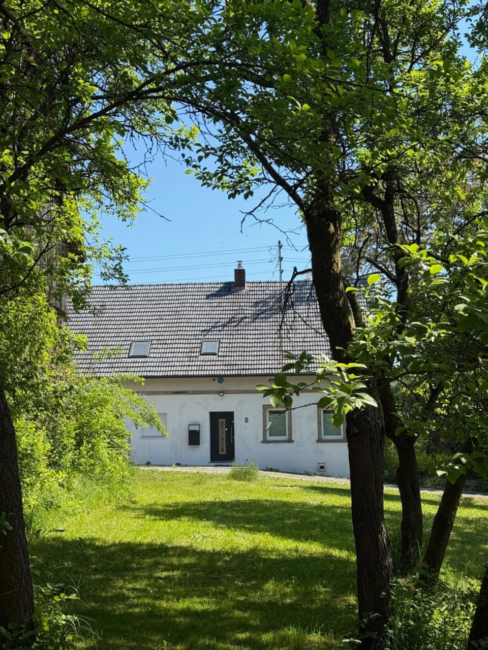 Property building, Garden view