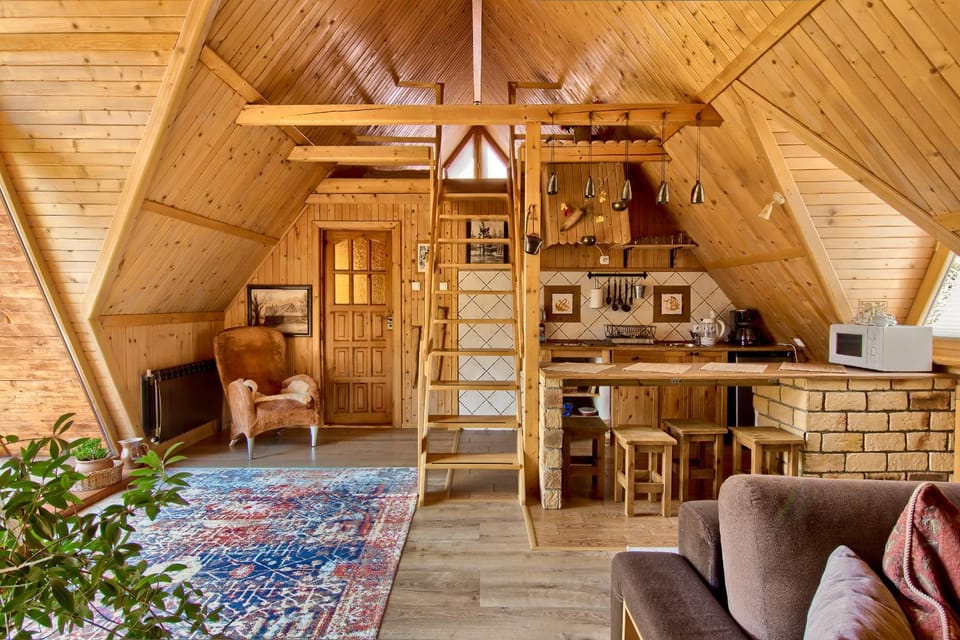 Living room, kitchen