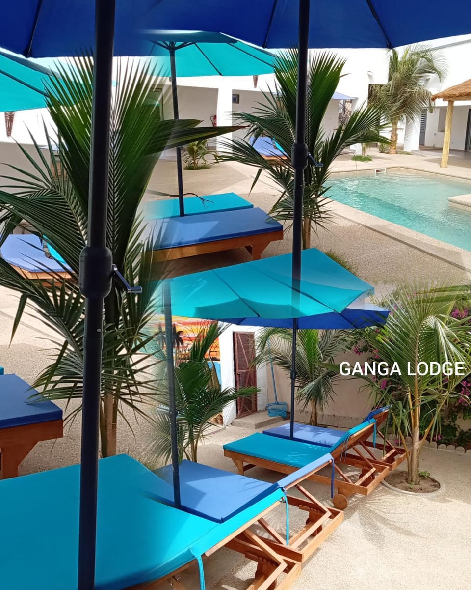 Pool view, Swimming pool, sunbed