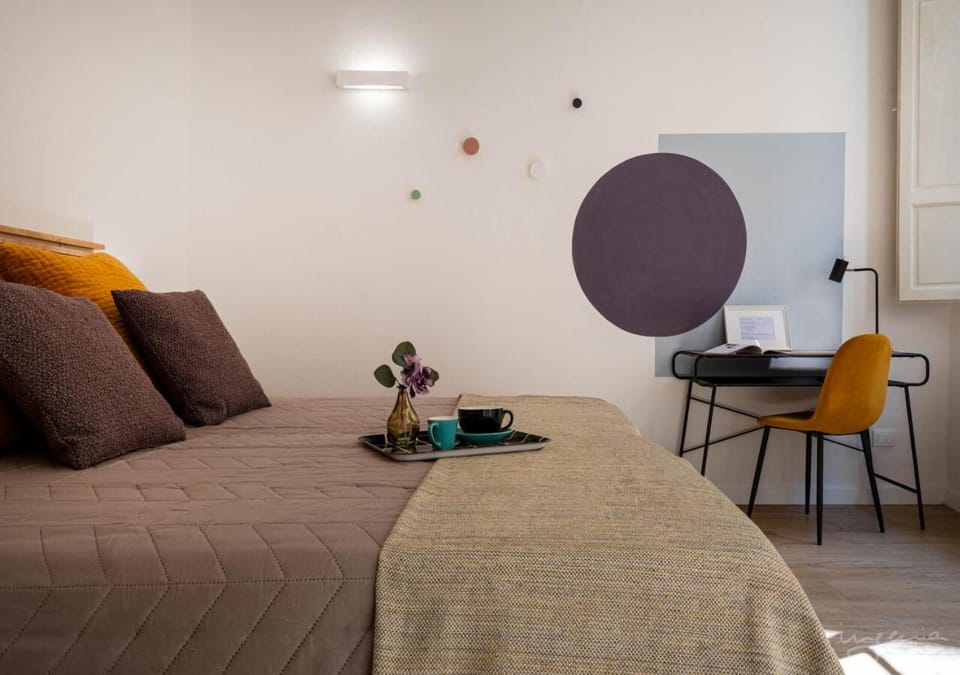 Bed, Seating area, Bedroom, wardrobe, air conditioner