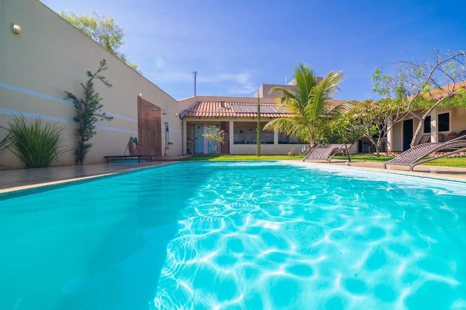 Pool view, Swimming pool, sunbed