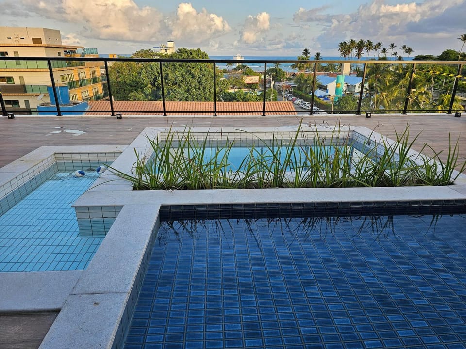 Edf. Paulo Brito, o mais bem localizado de Porto COM e SEM Piscina By HM Apartment in Ipojuca