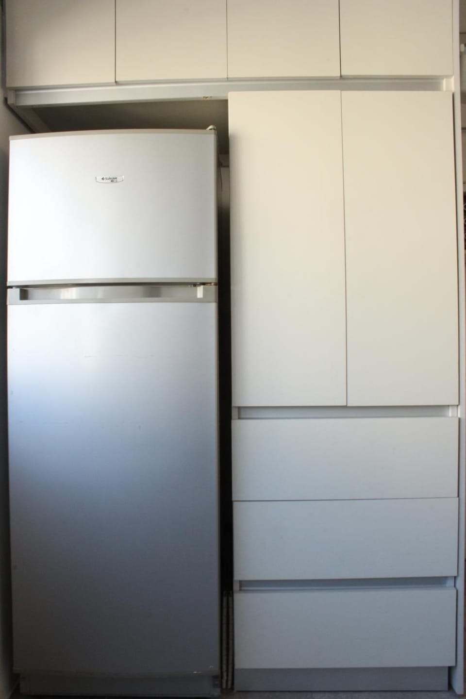 Kitchen or kitchenette, wardrobe