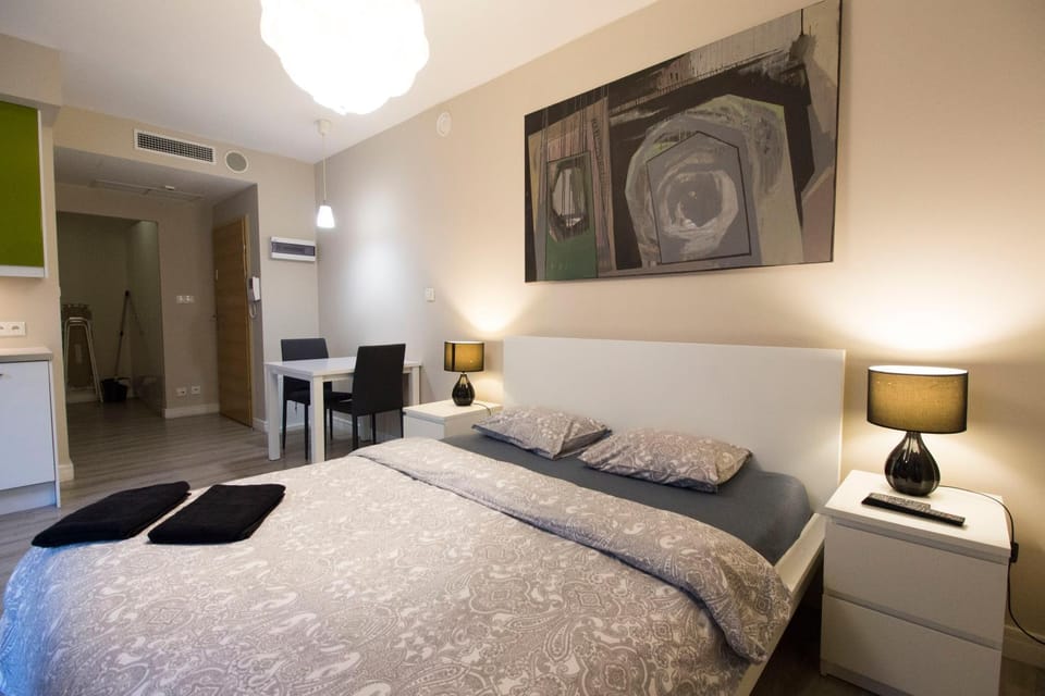 Bed, TV and multimedia, Kitchen or kitchenette