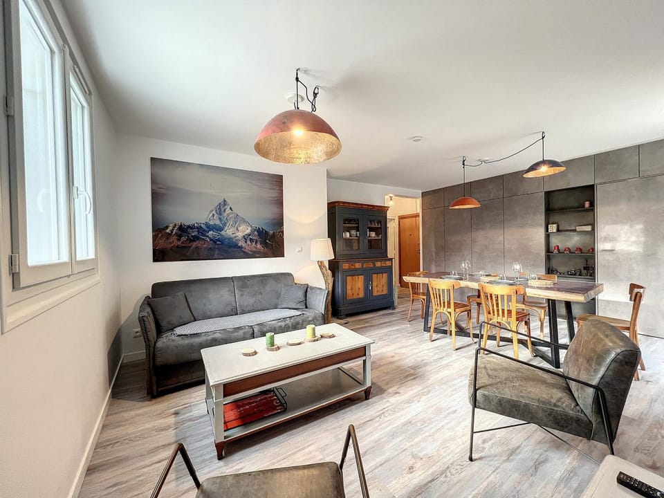 Chamonix : Appartement 63 m², 6 pers, Confort & Wifi - FR-1-507-78 Apartment in Chamonix