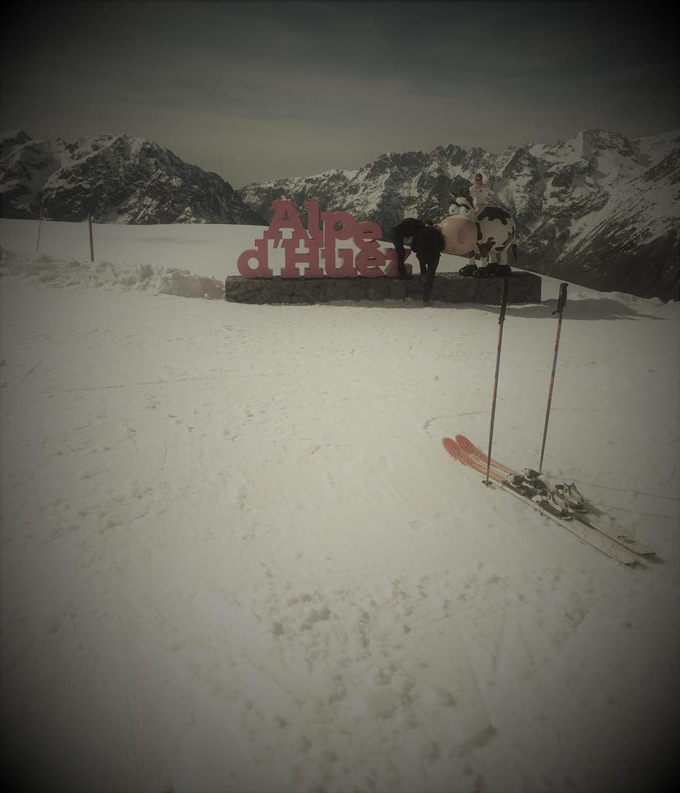 Winter, Skiing