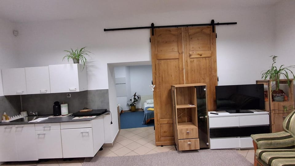 TV and multimedia, Kitchen or kitchenette, Seating area, microwave, oven, stove, kitchen