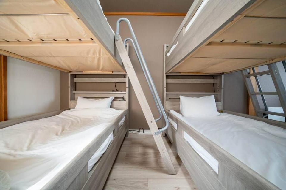 Bed, Photo of the whole room, Bedroom, bunk bed