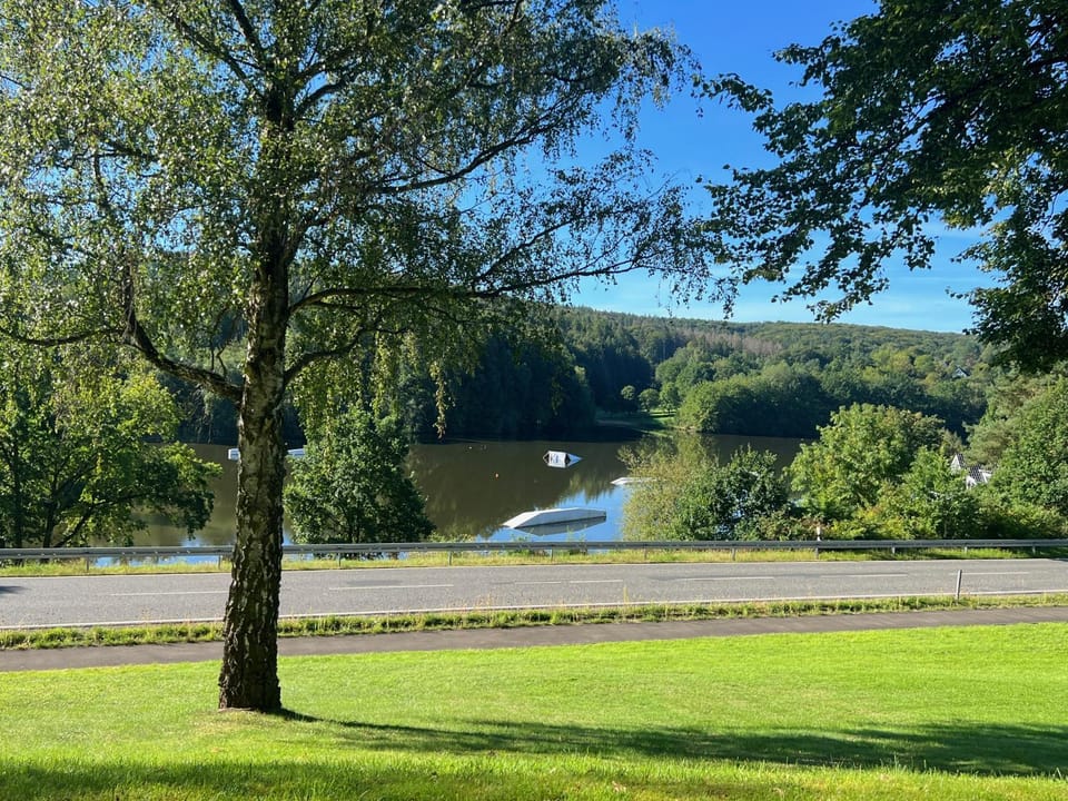 Garden, Lake view