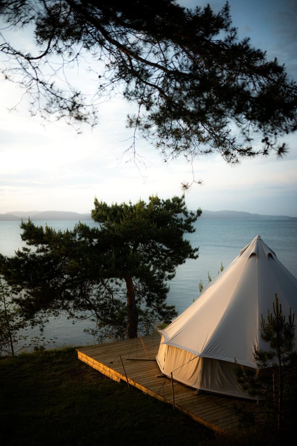 Glamping - Løvøya Oslofjord Luxury tent in Viken, Norway