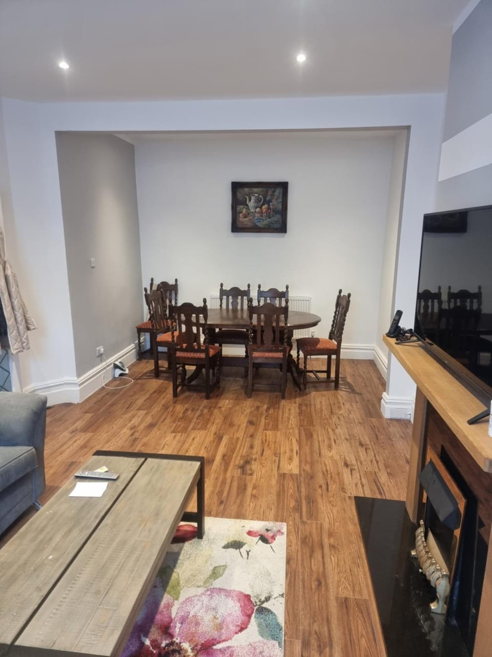 Communal lounge/ TV room, Living room, Dining area