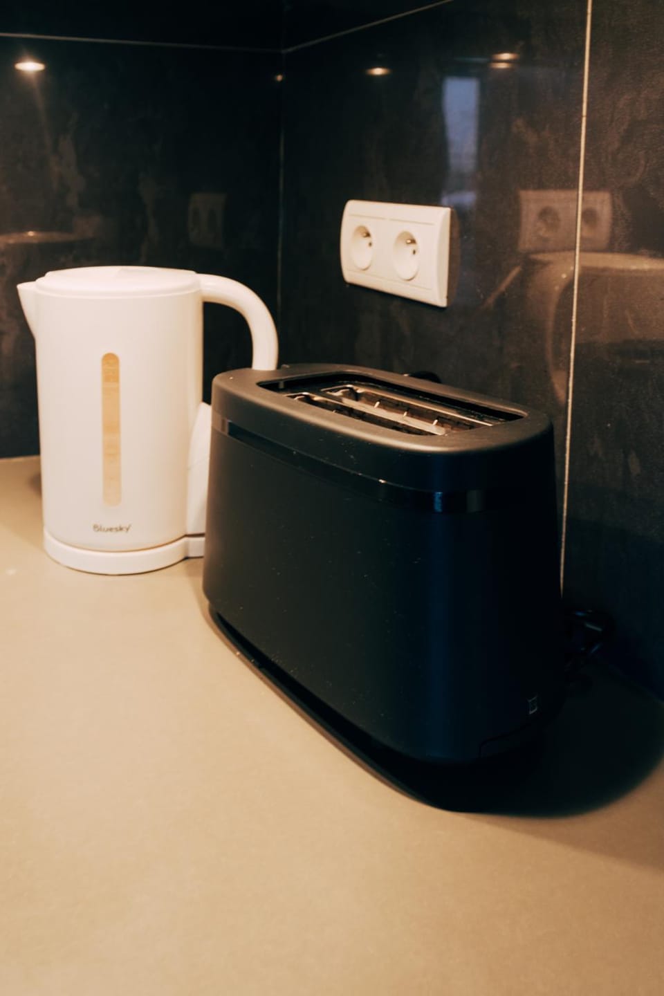 Coffee/tea facilities, Kitchen or kitchenette, toaster