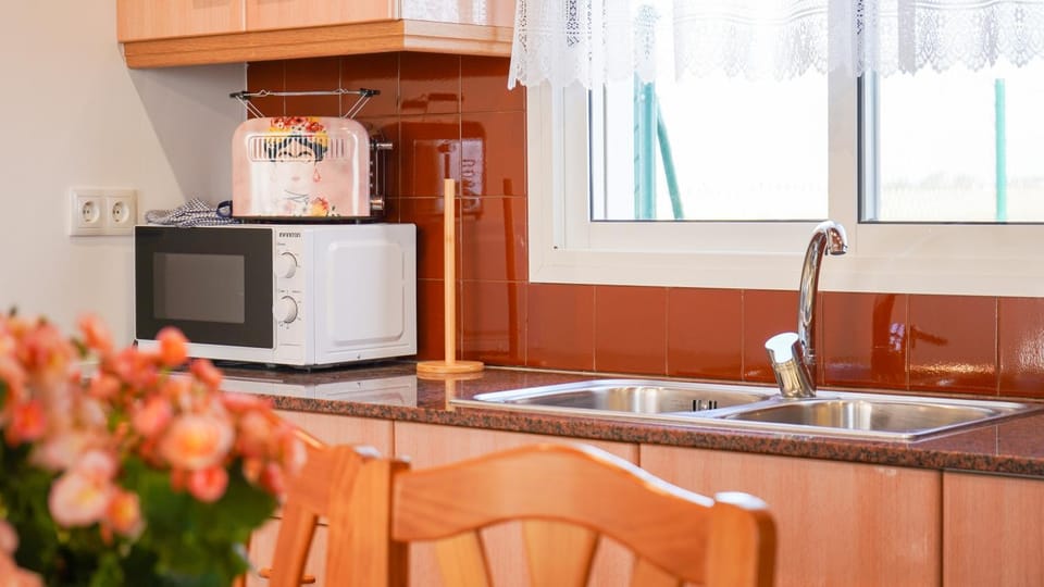 Kitchen or kitchenette, oven, stove