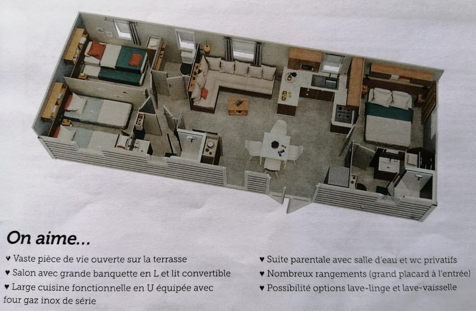Photo of the whole room, Floor plan