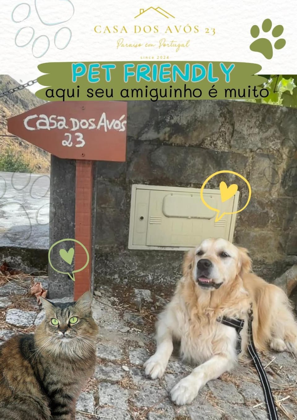 Property logo or sign, Pets