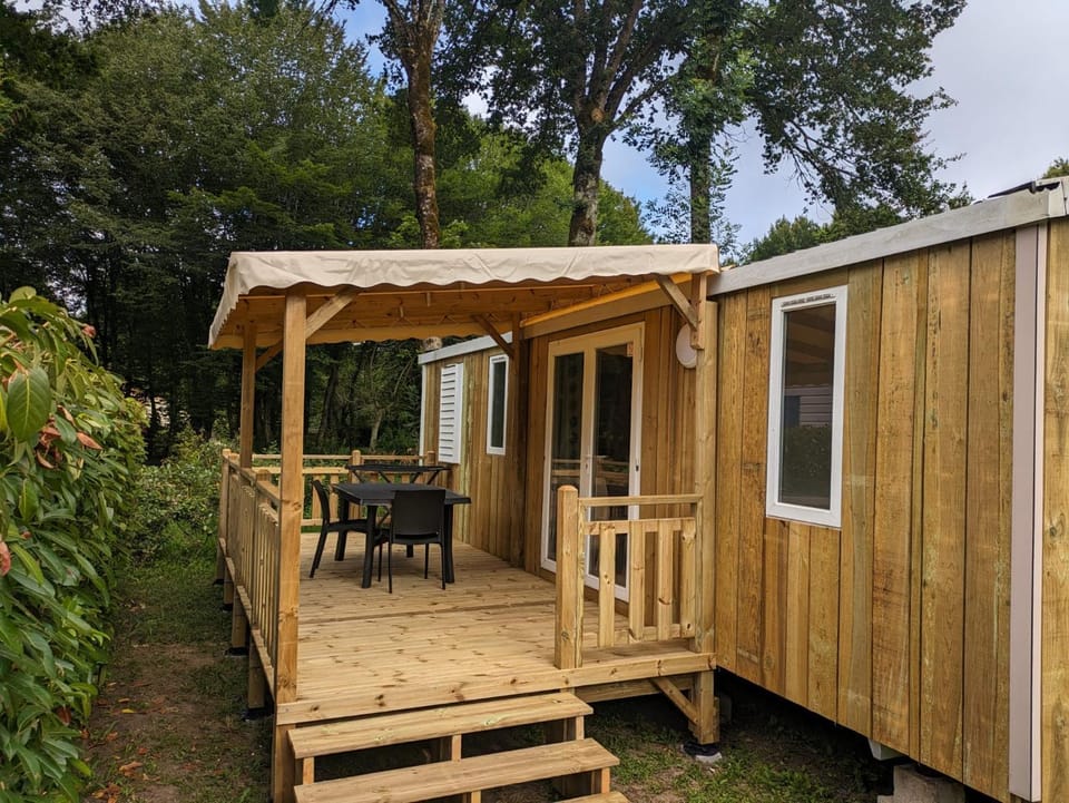 Property building, Garden view