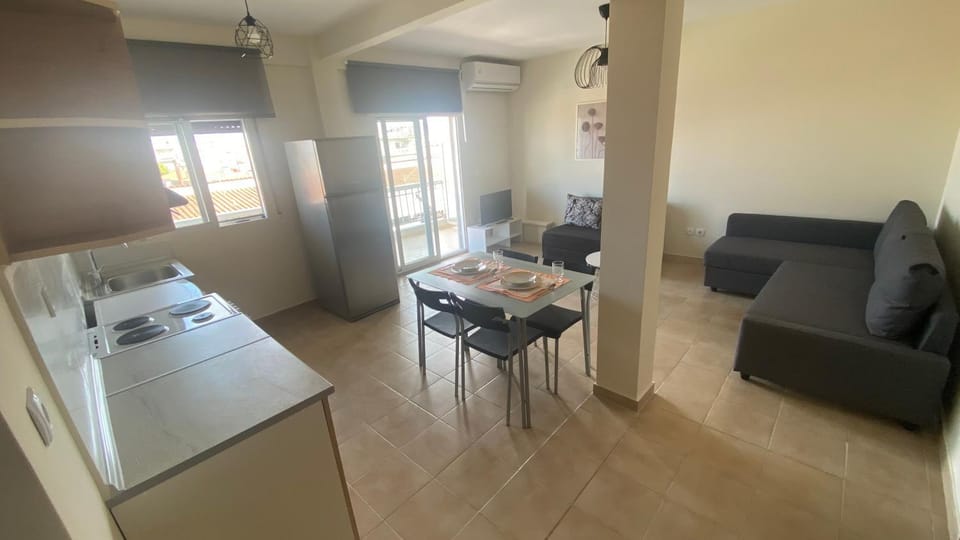 Living room, Seating area, Dining area