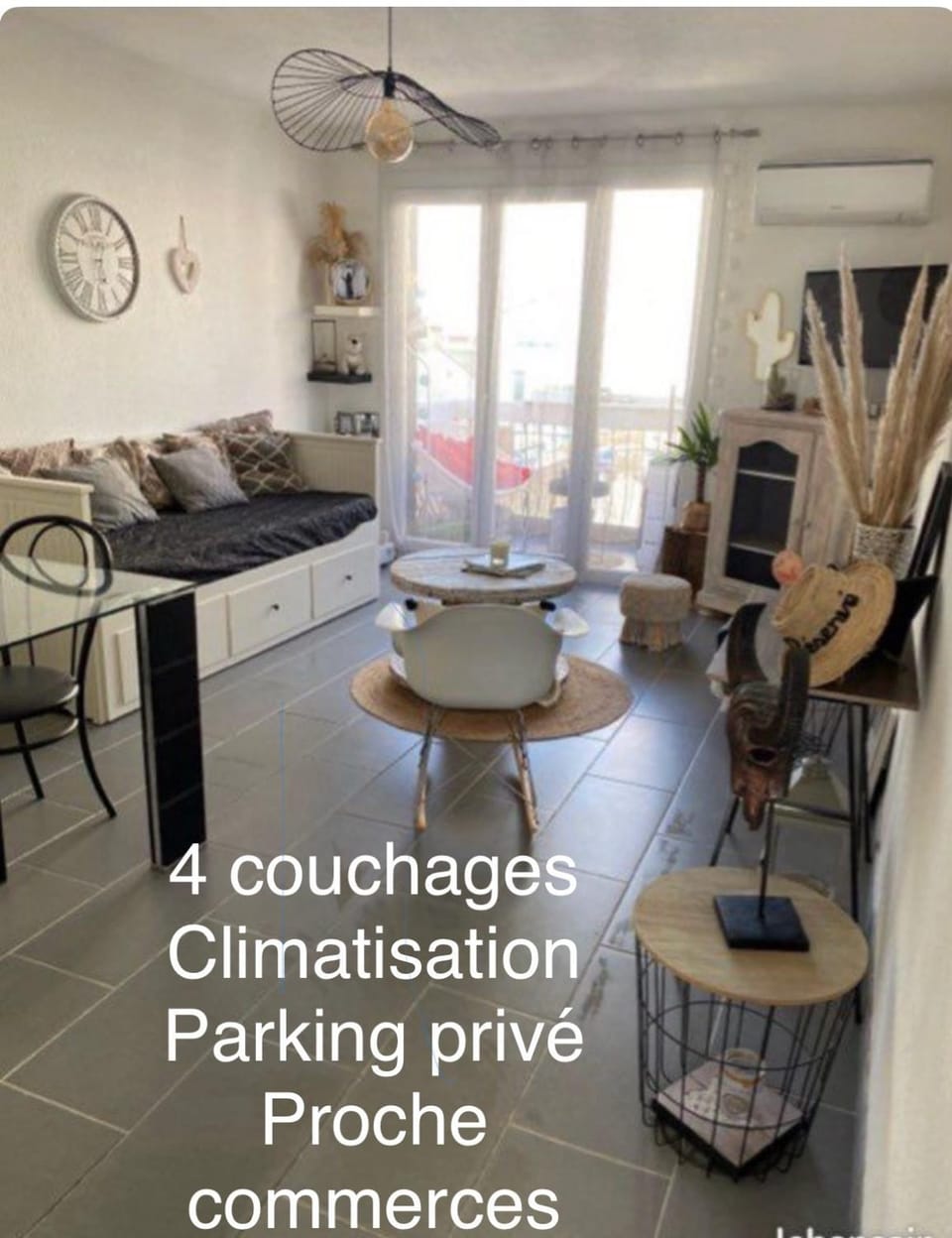 Appart 4 couchages proche de la mer Apartment in Canet-en-Roussillon