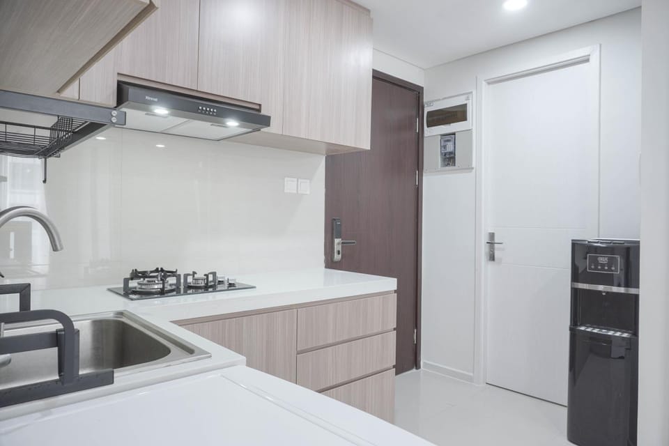 Nice and New 1BR with Office Room at Daan Mogot City Apartment By Travelio Apartment in Jakarta