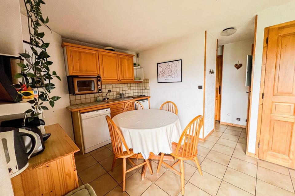 Charming T2 in Saint-Gervais-les-Bains Apartment in Saint-Gervais-Bains