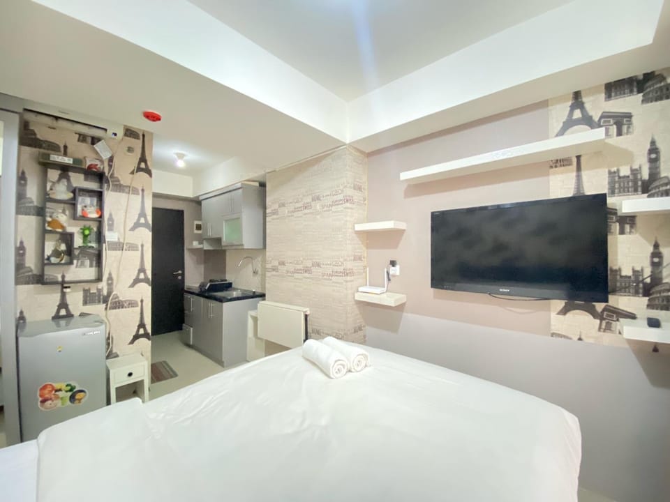 Homey Studio Furnished at Grand Asia Afrika Apartment By Travelio Apartment in Bandung