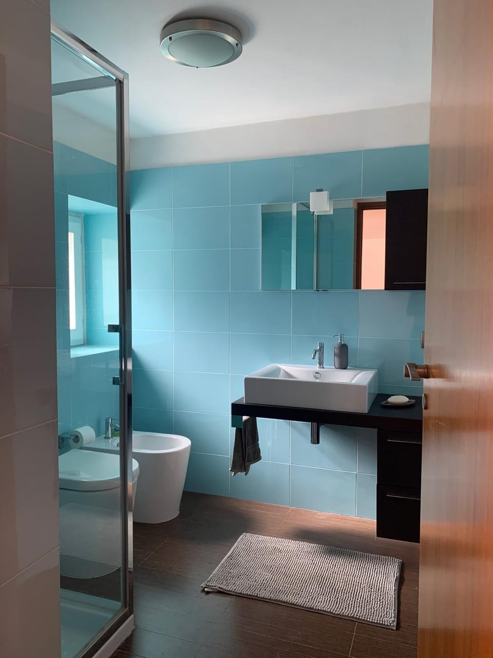 Shower, Toilet, Bathroom, bidet, towels