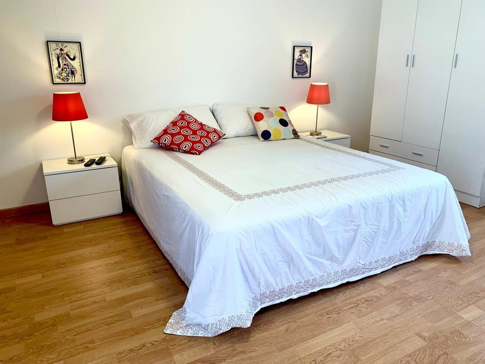 Bed, Bedroom, wardrobe