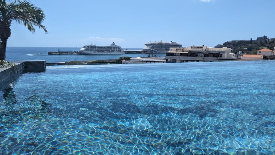 Natural landscape, Pool view, Sea view, Swimming pool