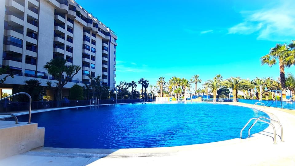 Property building, Pool view, Swimming pool