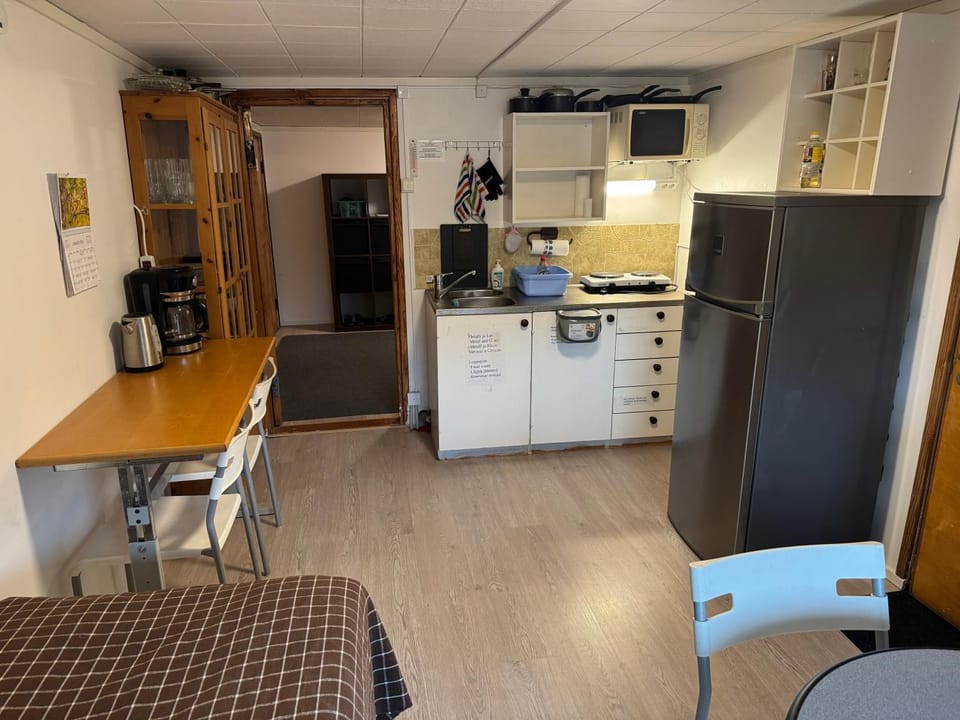 Kitchen or kitchenette, kitchen