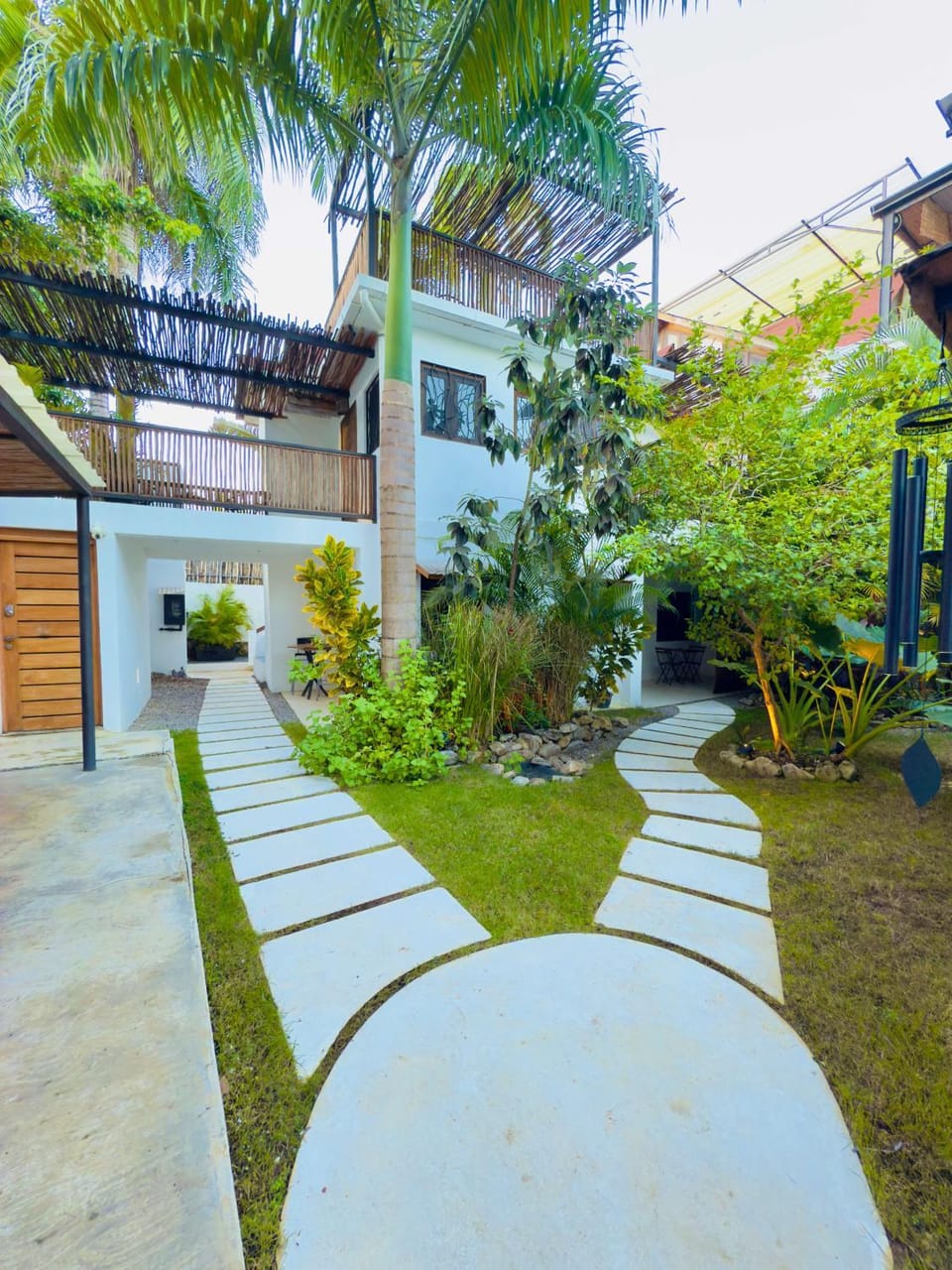 Property building, Spring, Natural landscape, Garden, Garden view