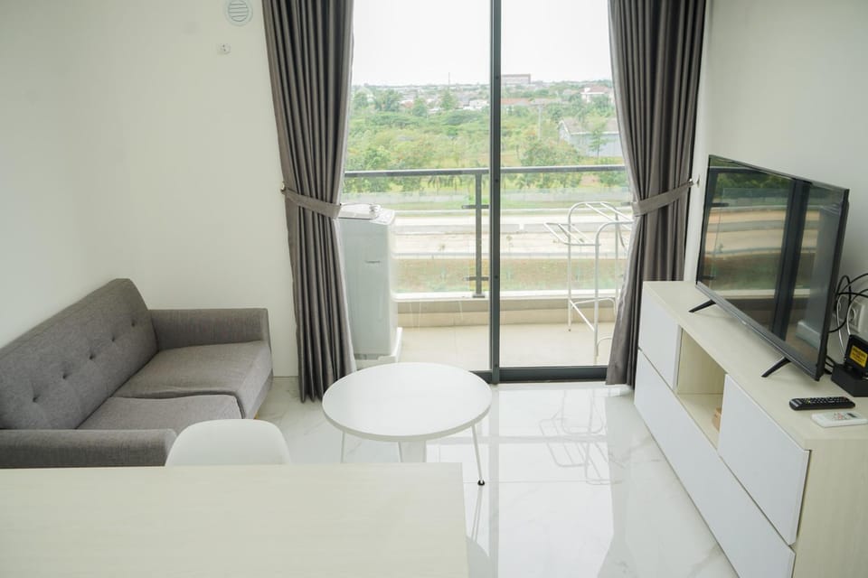 Fully Furnished with Cozy Design 2BR at Sky House BSD Apartment By Travelio Apartment in Indonesia