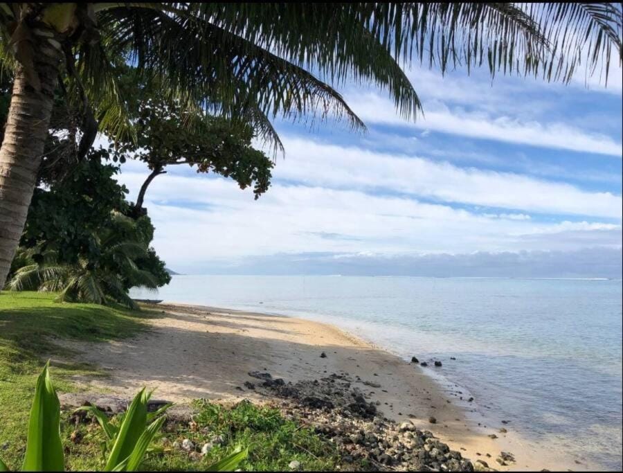 Enoha Lodge - Climatisation, Fibre, Accès Plage, Parking Privé House in Moorea-Maiao