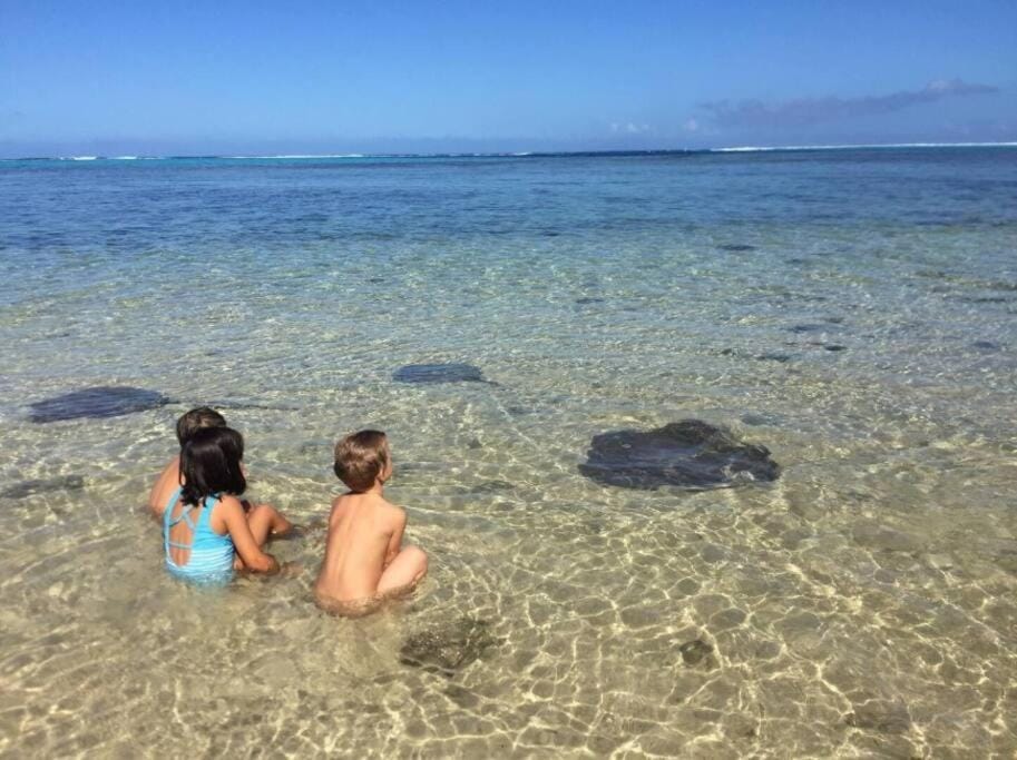 Raihau Lodge - Climatisation, Fibre, Accès Plage, Parking Privé House in Moorea-Maiao