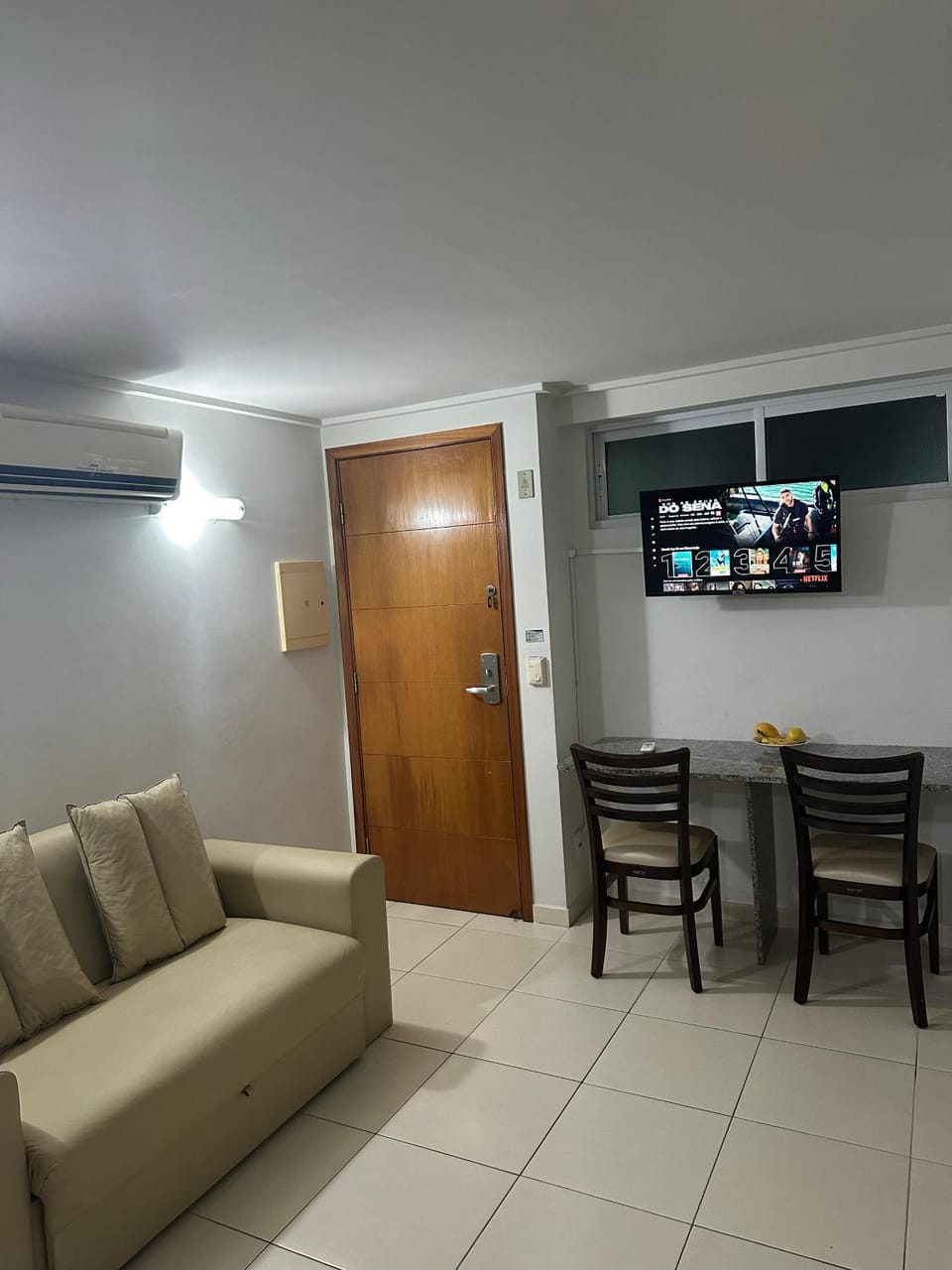 Living room, kitchen