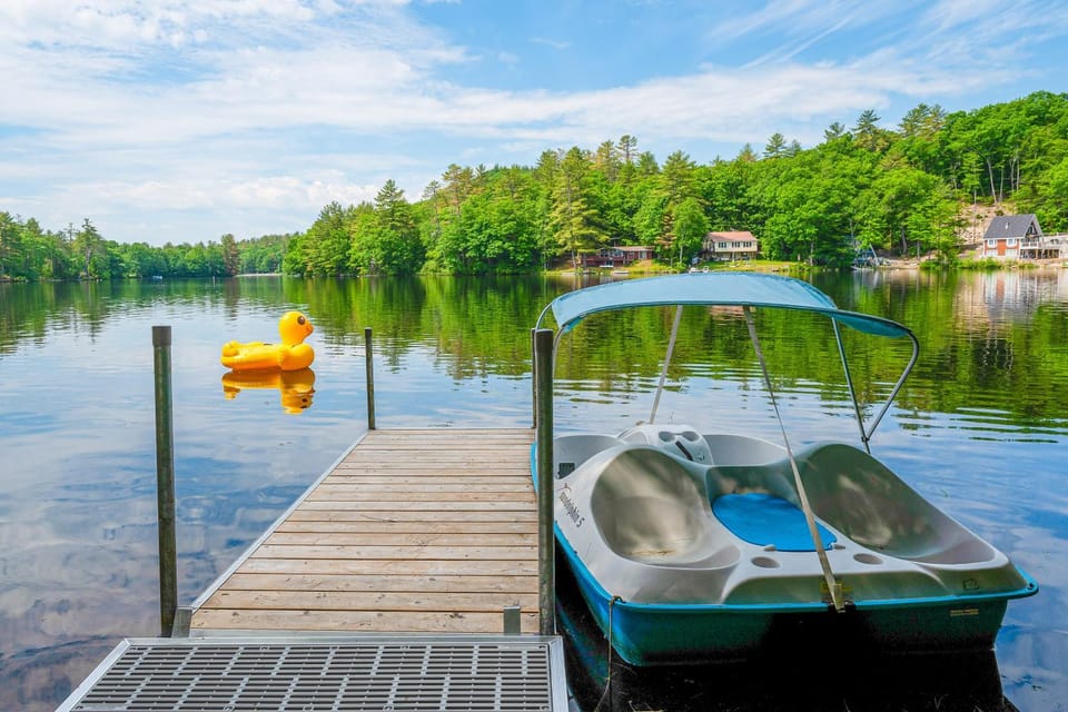 Denmark Waterfront Cabin w/ Dock & Charcoal Grill! Cabin in Bridgton