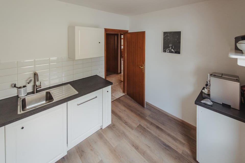 Kitchen or kitchenette, dishwasher