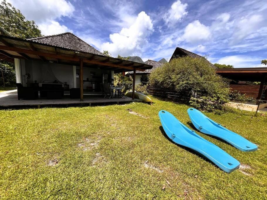 Raimanu Lodge - Climatisation, Fibre, Accès Plage, Parking Privé House in Moorea-Maiao