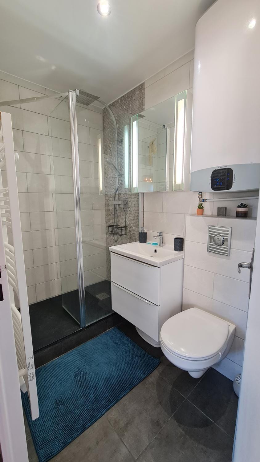 Shower, Toilet, Bathroom