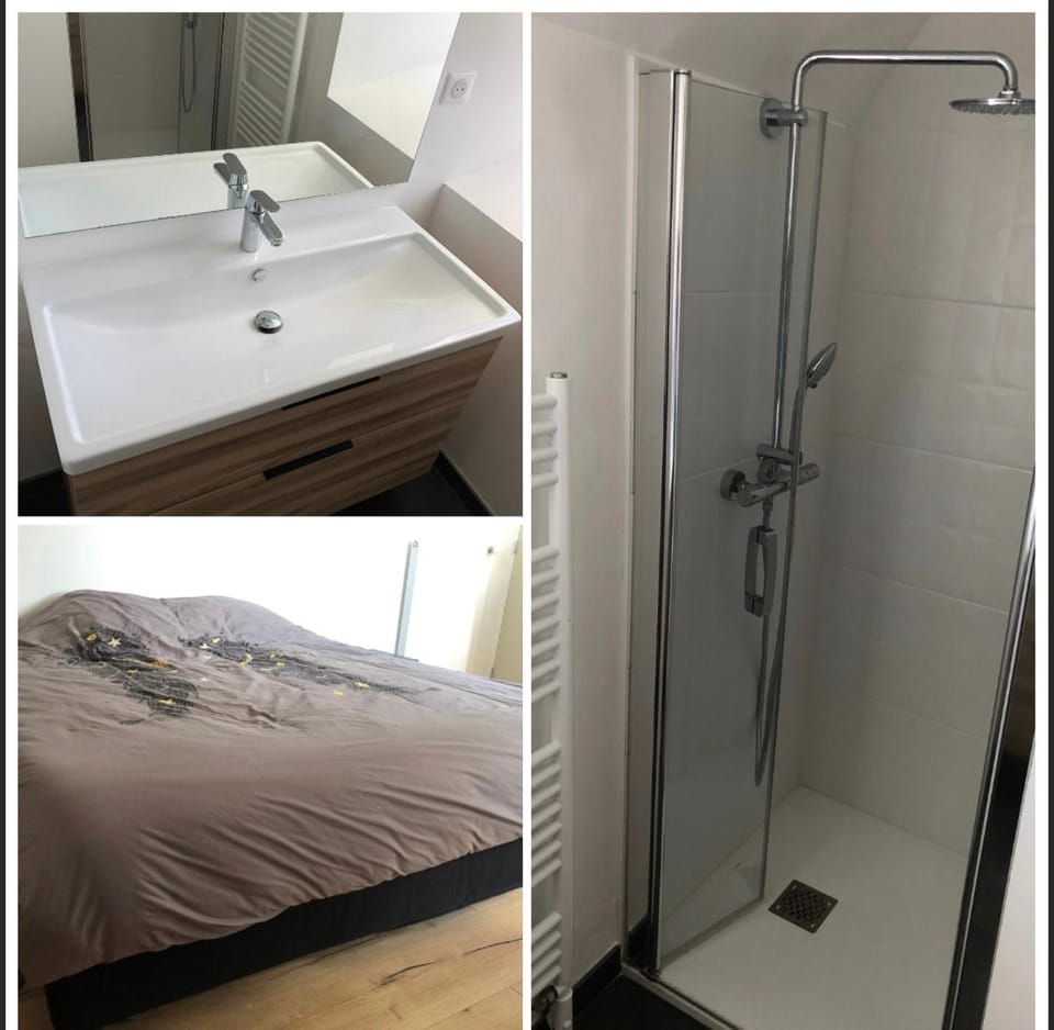 Shower, Bathroom, Bedroom