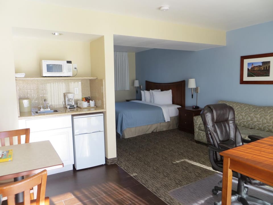 Bed, Kitchen or kitchenette, Photo of the whole room, Seating area