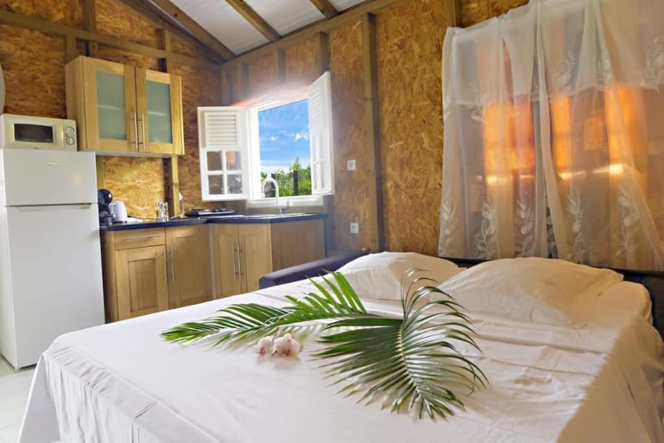 Bed, Kitchen or kitchenette, Photo of the whole room, Bedroom, stove, wardrobe