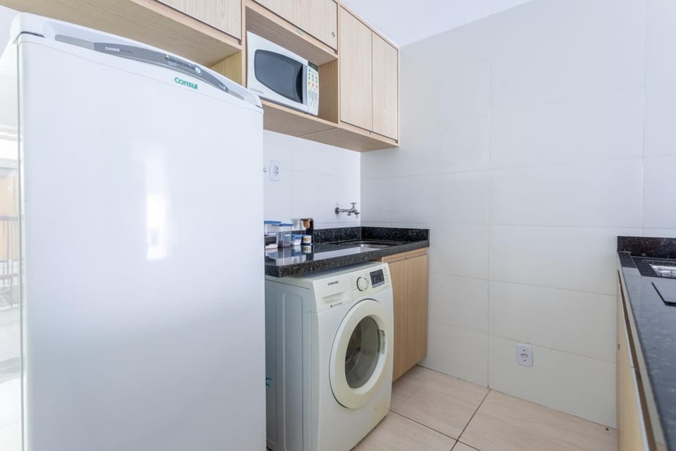Quarto, Sala e Cozinha integrada na 116 Norte Apartment in State of Goiás