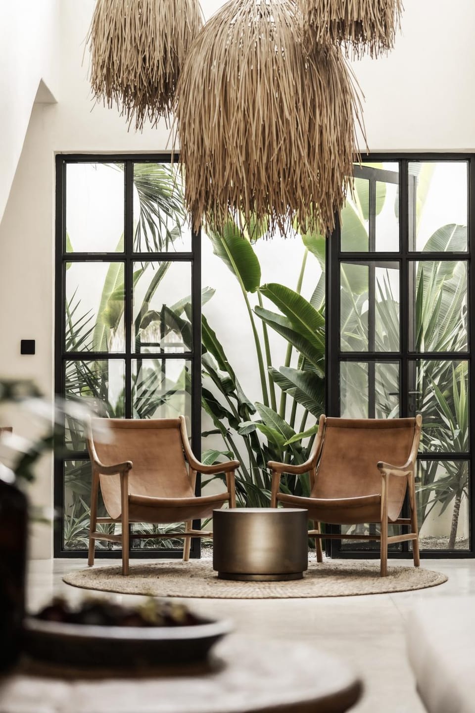 Garden, Living room, Seating area, Garden view