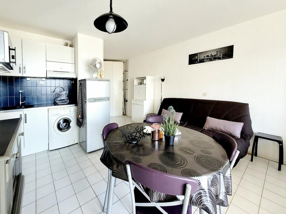 Canet-en-Roussillon - Studio alcôve 4 pers - Terrasse - Parking privé - FR-1-794-138 Apartment in Canet-en-Roussillon