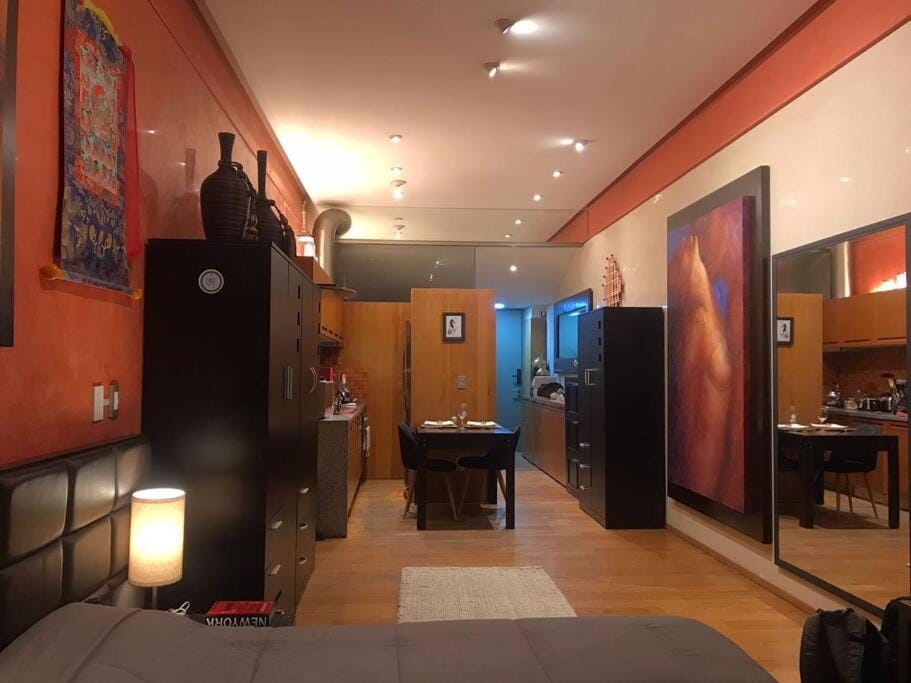 Kitchen or kitchenette, Photo of the whole room, Dining area