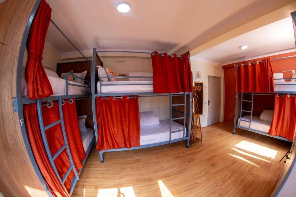 Photo of the whole room, bunk bed