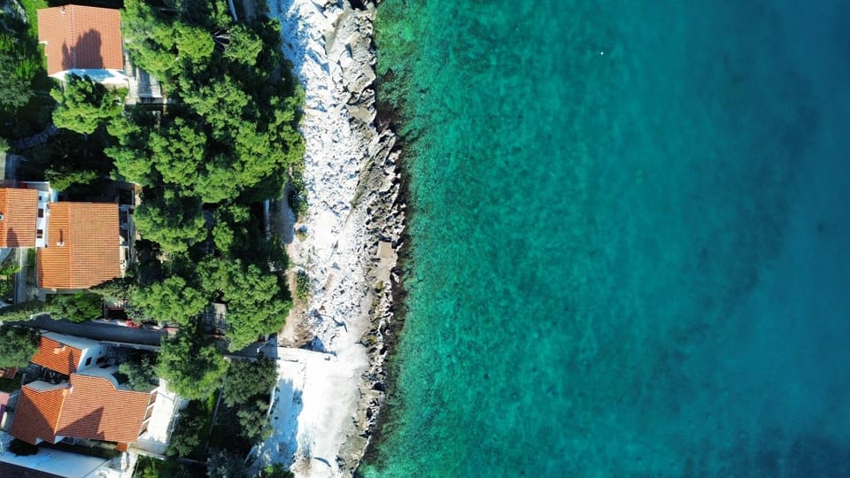 Bird's eye view, Beach, Sea view